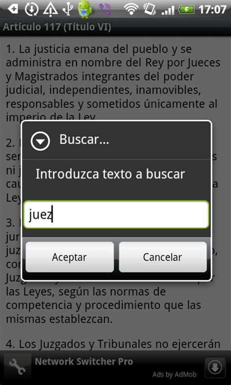 Constitución Española para Android   Descargar
