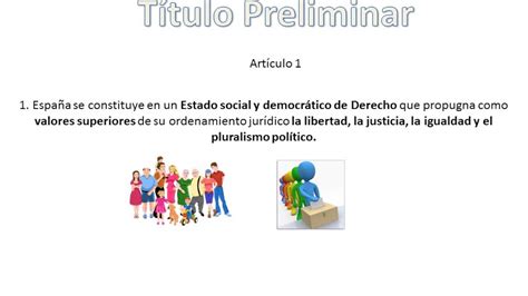 Constitución Española. Título Preliminar. Artículo 1   YouTube