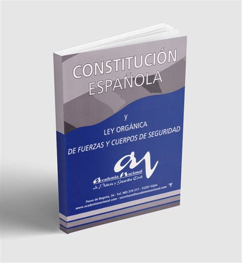 Constitución Española y Ley Orgánica de Fuerzas y Cuerpos ...
