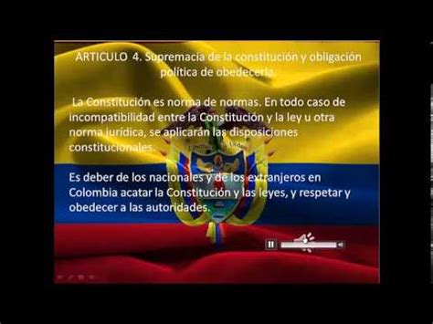 Constitucion politica de colombia 1991 Preambulo y titulo ...