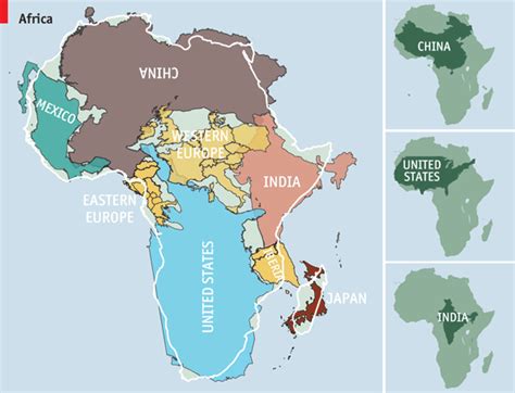 Constructing the world: the Mercator map vs the Peters ...