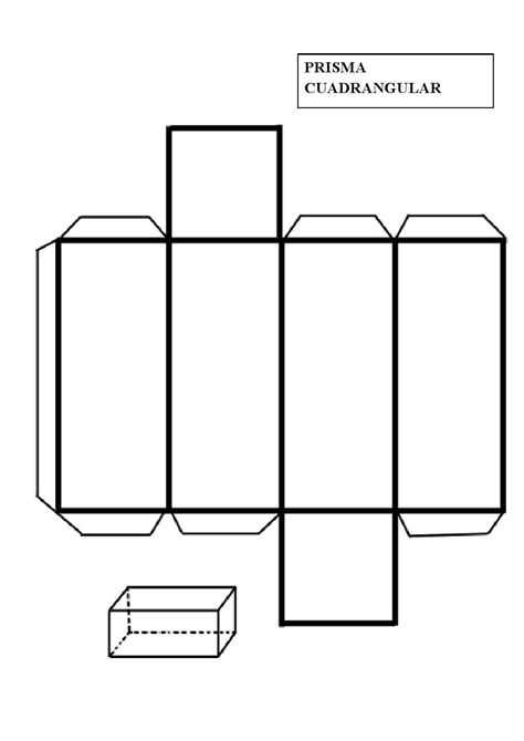 Construir un prisma cuadrangular | Figuras geometricas ...