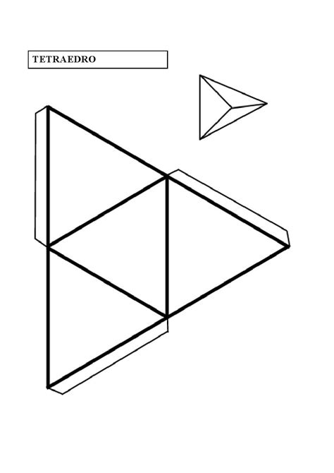 Construir un tetraedro | Esculturas de papel, Arte ...