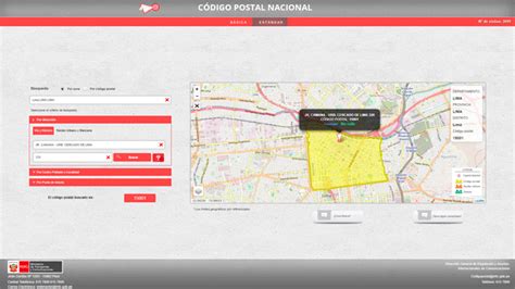 CONSULTA AQUÍ Código Postal de Lima y Callao y todo el ...