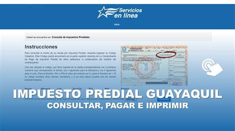 Consulta Impuesto Predial en Guayaquil 2021