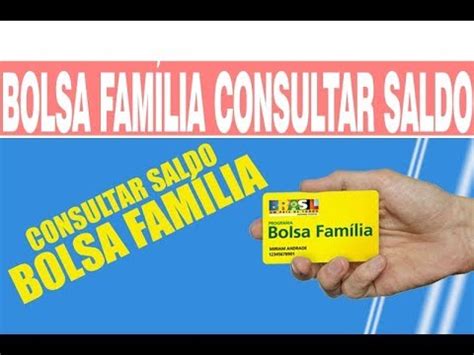 Consultar Saldo Bolsa Família Online   YouTube
