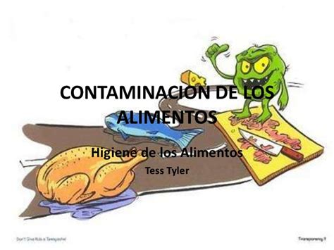 Contaminacion de los alimentos
