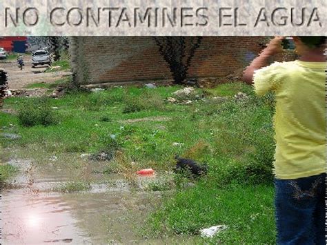 Contaminación del agua potable en sonora