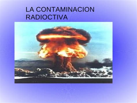 Contaminacion Radioactiva