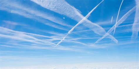 Contrails or condensation trails   Met Office