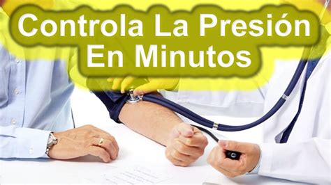 Controla La Presión Alta En Minutos | Canal Vida Saludable ...