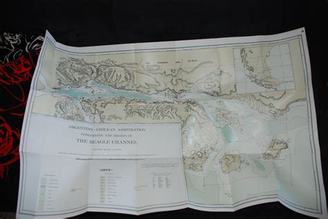 Controversia Región Canal Beagle Laudo Arbitral 1977 Mapas ...