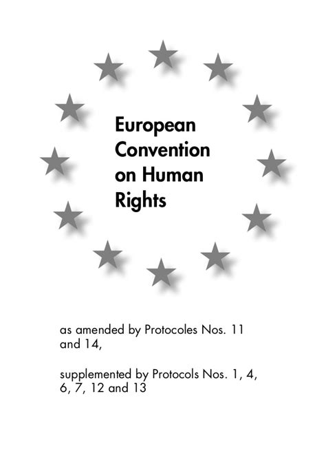 Convención Europea de Derechos Humanos