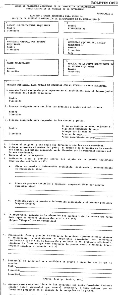 CONVENCION INTERAMERICANA SOBRE EXHORTOS O CARTAS ROGATORIAS PDF