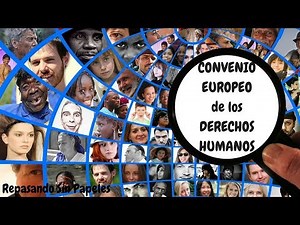 CONVENIO EUROPEO DE DERECHOS HUMANOS  temarios de oposiciones