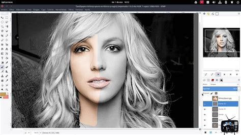 Convertir imagen de blanco y negro a color | GIMP   YouTube