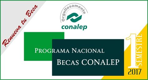 Convocatoria del Programa Nacional de Becas CONALEP ...