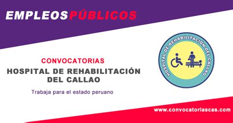 CONVOCATORIA HOSPITAL CALLAO [CAS]: 1 Plaza   Médico cirujano | Empleos ...