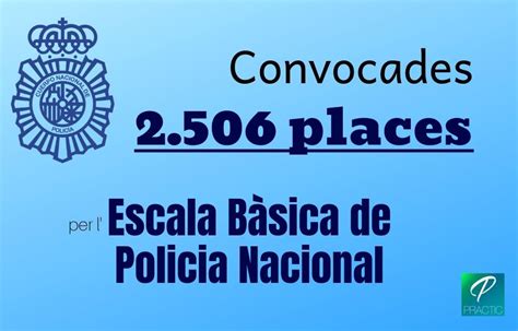 convocatòria policia nacional 2019 academia oposiciones ...