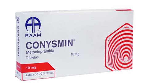 Conysmin metoclopramida 10 mg Raam 20 tabletas a domicilio | Cornershop ...