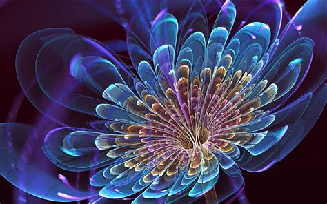 Cool abstract flower | PixelsTalk.Net