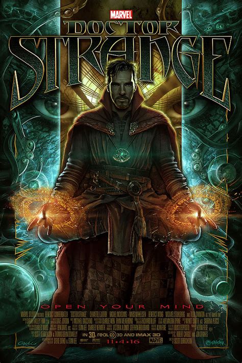 Cool Art: Doctor Strange by Rob Csiki | Live for Films