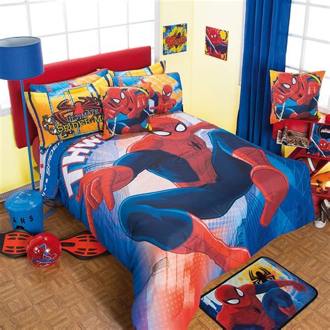 Coordinado de Edredón Hombre Araña #Recamara #Niños # ...