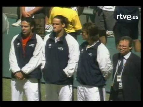 Copa Davis 2003: Himno de Riego   YouTube