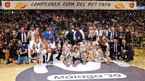 Copa del Rey Baloncesto: La celebración del Real Madrid ...