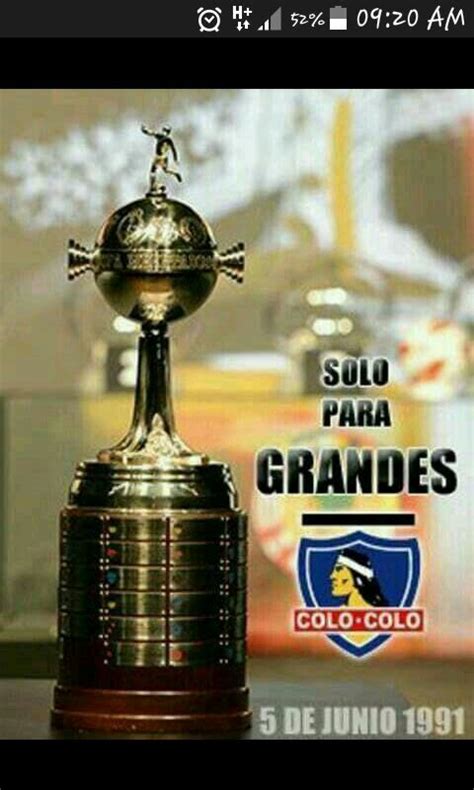 Copa Libertadores De America Colo colo 91   $ 8.000 en ...