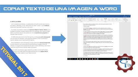 Copiar Texto De Una Imagen A Word | Windows 10 , 8.1 , 8, 7 ¦ GaryPC ...