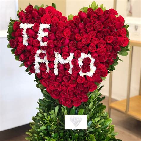 Corazón de 150 rosas en canasta corazón te amo | Yaakun Flores