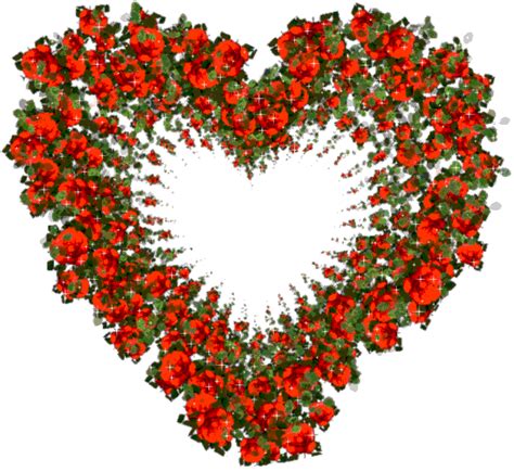 Corazón de flores | Corazones, Flores de amor y Flores
