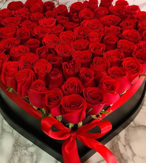 Corazón de rosas rojas   Boutique Floral Nicté