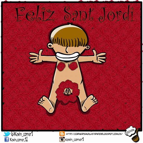 Cornerismo Ilustrado: Feliz Sant Jordi