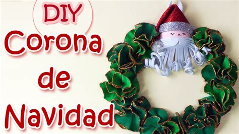 Corona de navidad   Christmas wreath Manualidades para ...