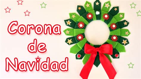 Corona de Navidad   christmas wreath Manualidades Para ...