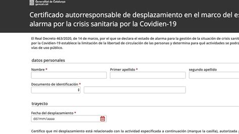 Coronavirus: La Generalitat de Cataluña pone en marcha el  certificado ...