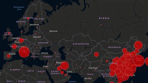 Coronavirus: mapa de afectados y contagiados, 5 de marzo ...