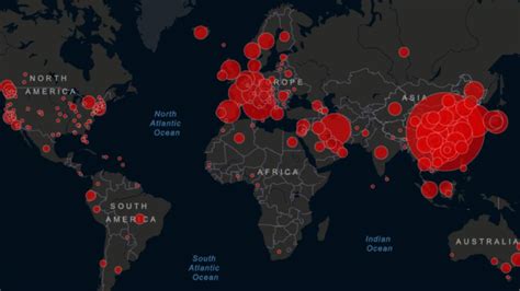 Coronavirus: mapa de casos y muertos por Covid19: 8 marzo ...
