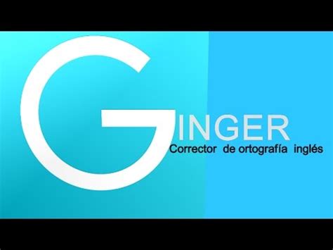 Corrector de ortografía y de gramática   inglés/Ginger ...