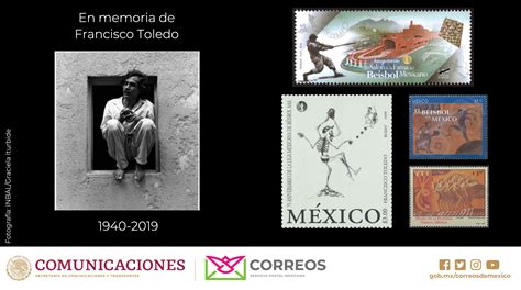Correos de México reconoce el trabajo del Maestro Francisco Toledo ...