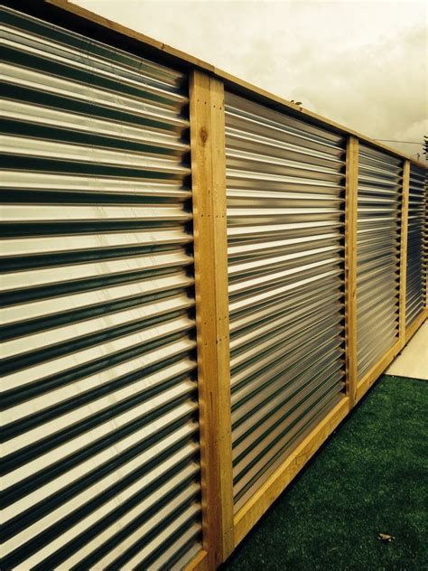 Corrugated metal fence panels in Garden & Patio, Garden ...