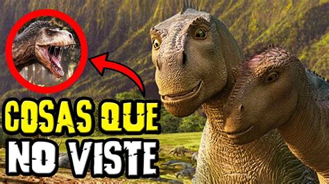 COSAS QUE NUNCA VISTE EN DISNEY DINOSAURIO   YouTube