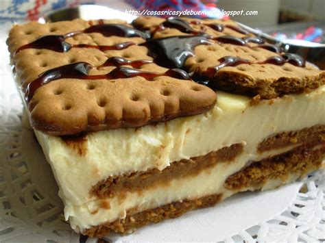 Cosas ricas y de buen ver: TARTA DE GALLETA Y CREMA DE ...