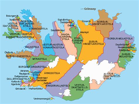 Counties of Iceland   Wikipedia