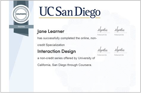 Coursera Specialization Certificate Sample | TUTORE.ORG   Master of ...