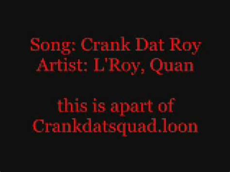 Crank Dat Roy   Video 0001   YouTube