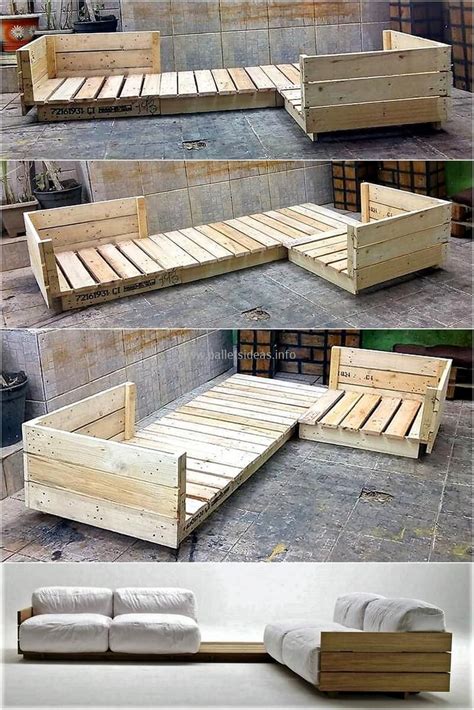 Crate and Pallet DIY Pallet furniture #palletfurniture # ...