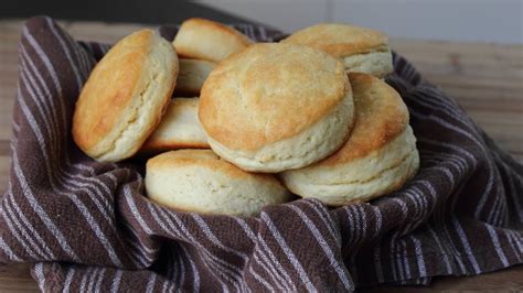 Cream Biscuits   Easy Light & Flaky Cream Biscuits   YouTube